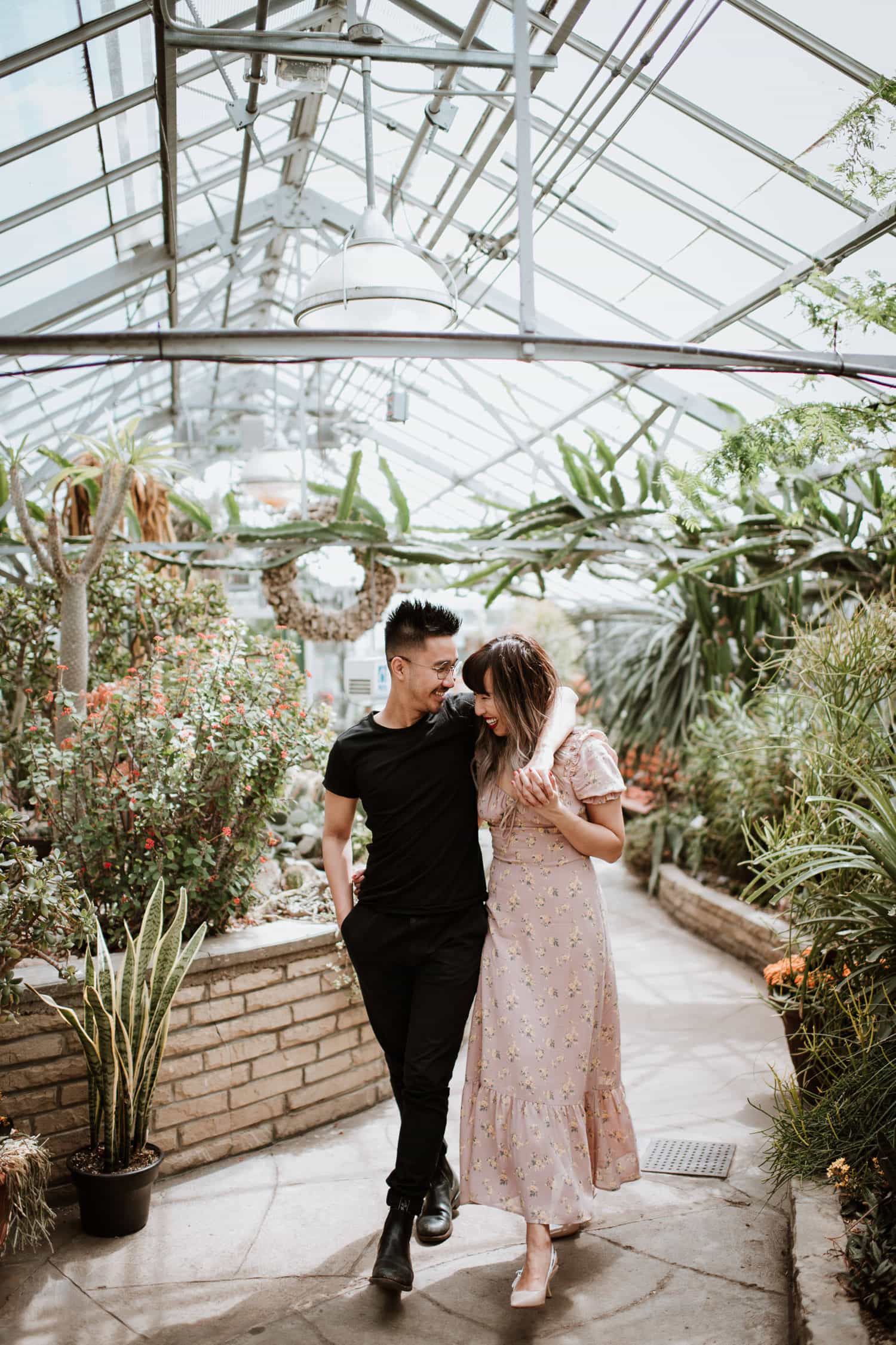 Allan Gardens Greenhouse Arid House Engagement Photo
