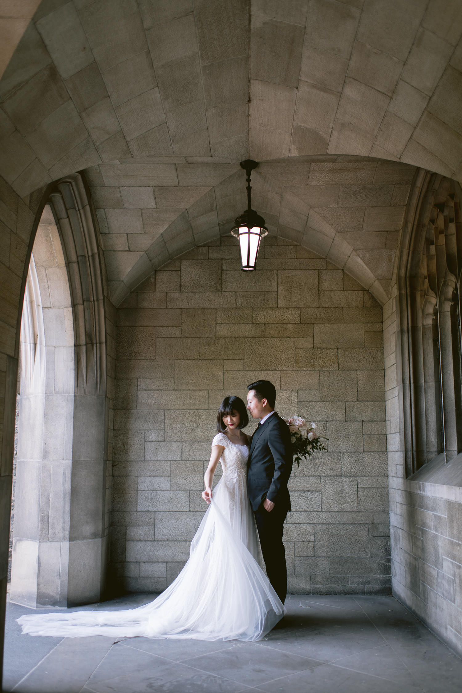 Hart House Engagement Photo