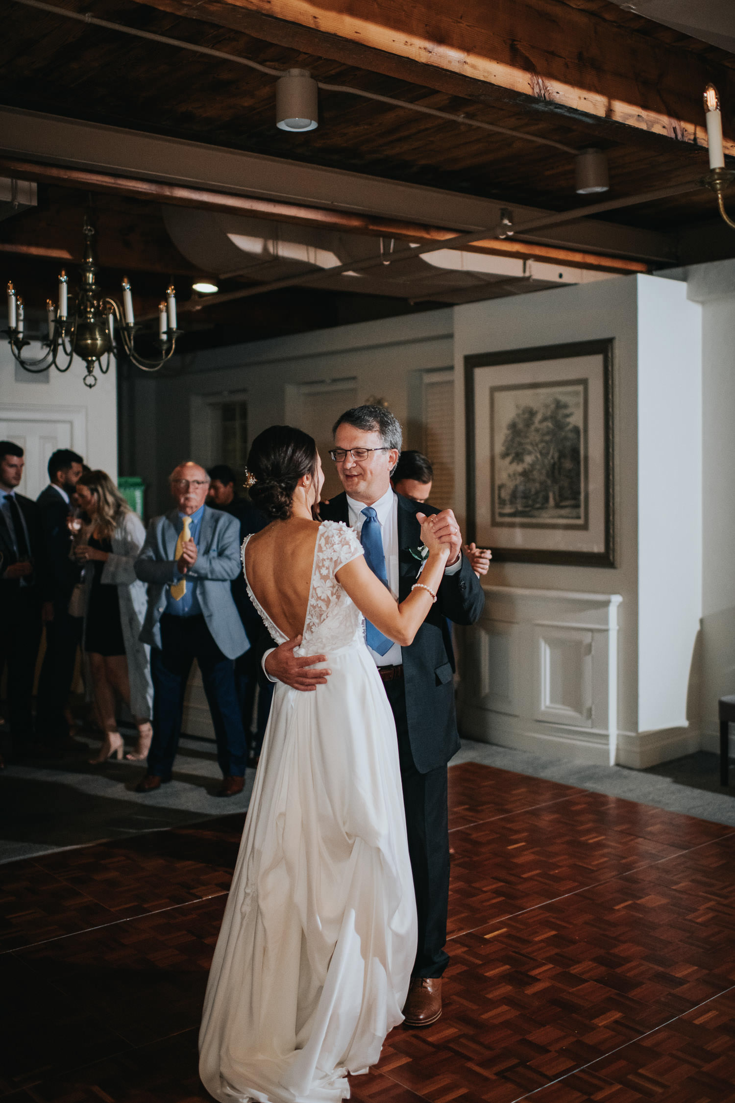 Inn On the Twenty Wedding Bride and Father dance