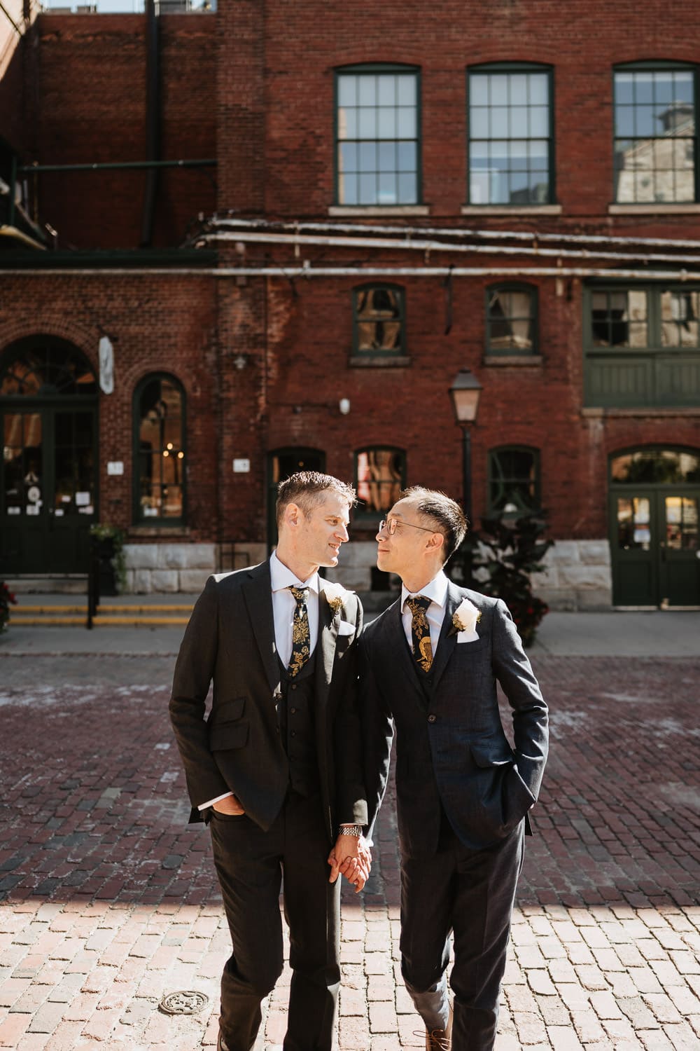 A LGBTQ wedding at the Archeo in Toronto Distillery District