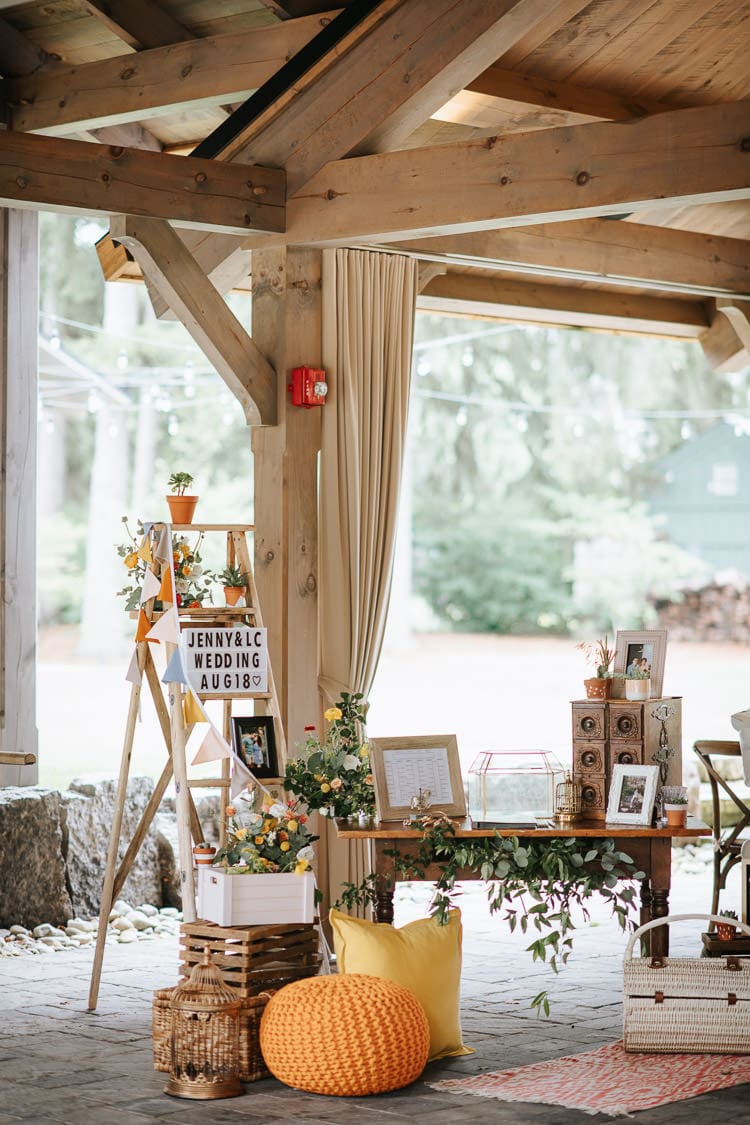 Langdon Hall Wedding Ceremony Setup