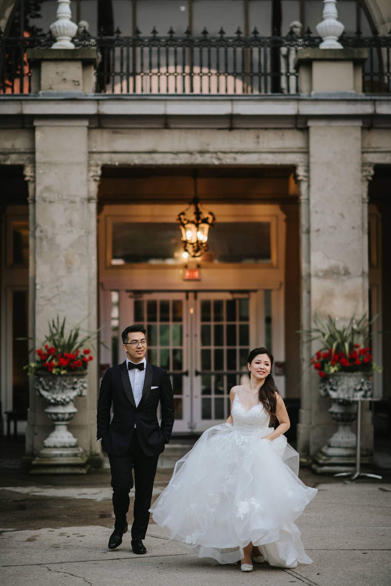 Liberty Grand Courtyard Wedding