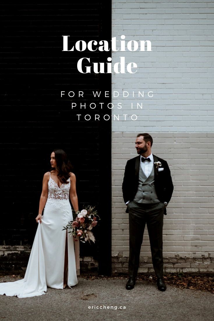Location guide for wedding photo in toronto