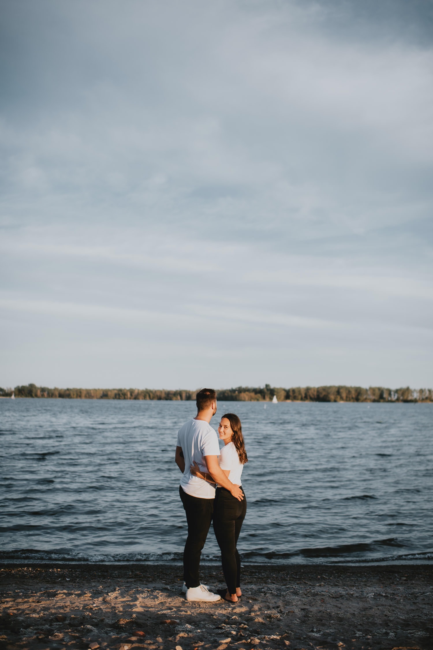 Toronto Cherry Beach Engagement Shoot
