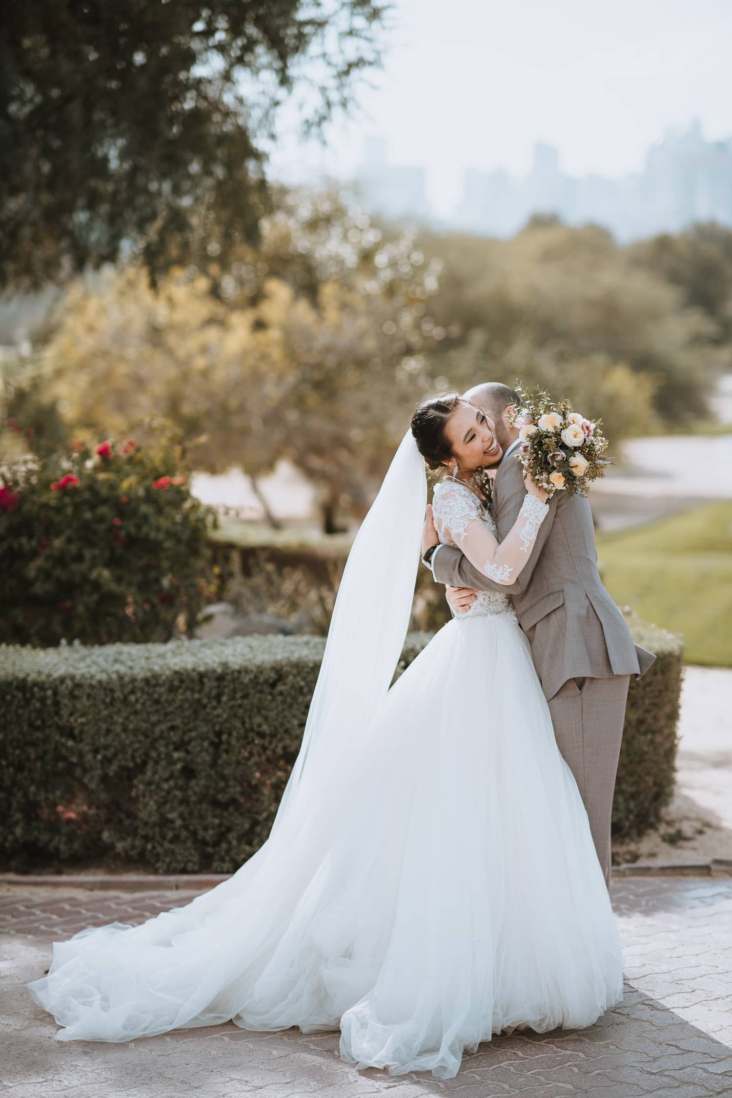 Emirates Golf Club Wedding Photo