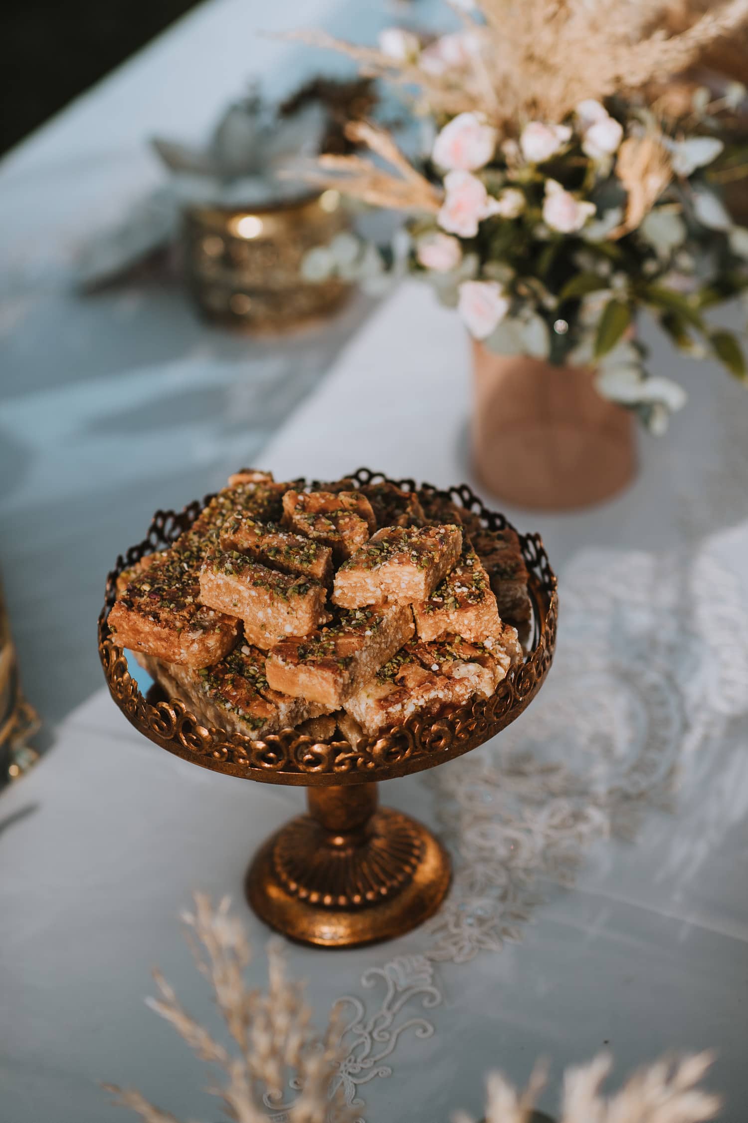 Persian Wedding Sofreh Table