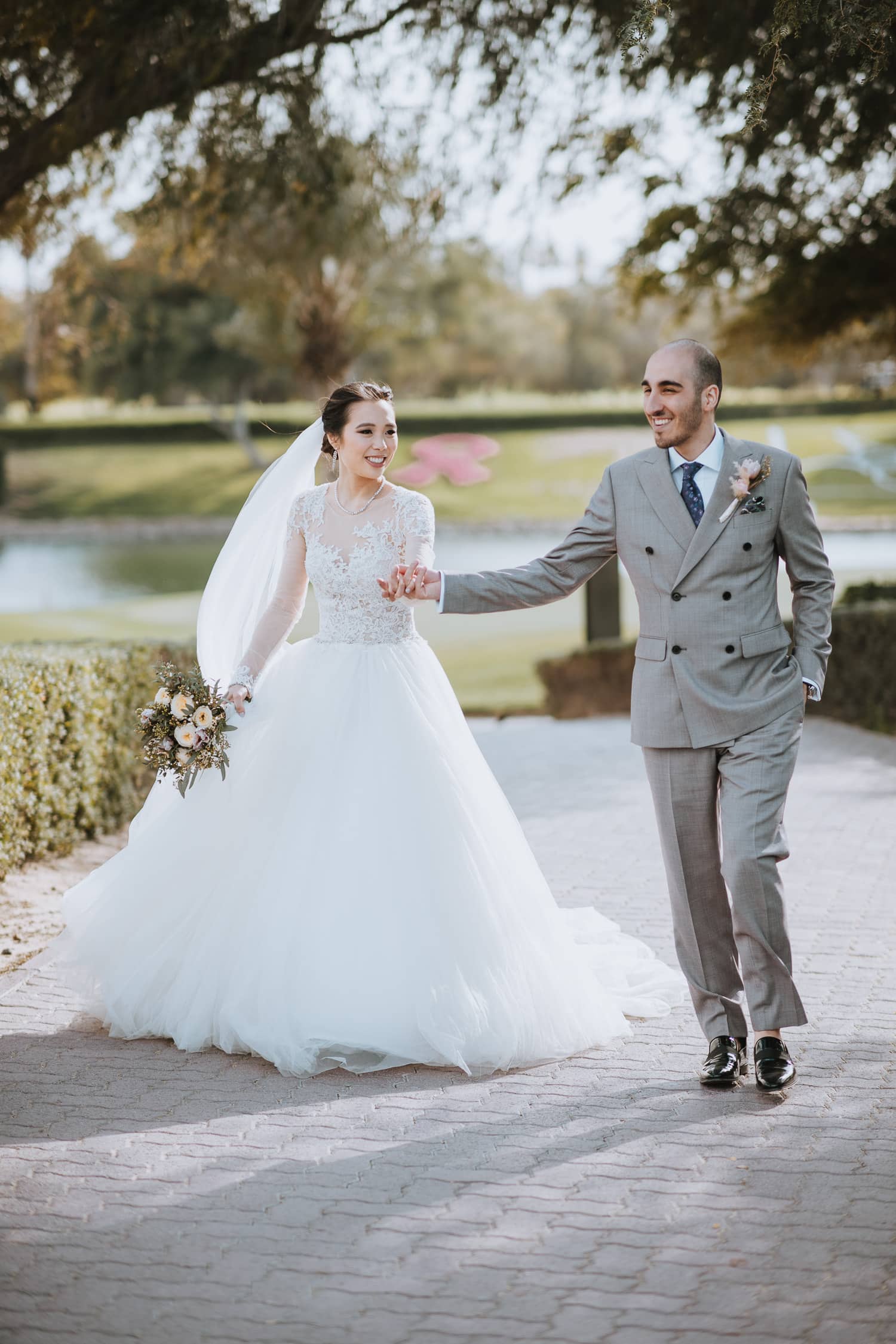 Emirates Golf Club Wedding Photo