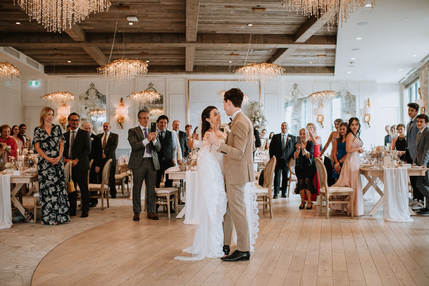 Elora Mill Wedding Reception First Dance