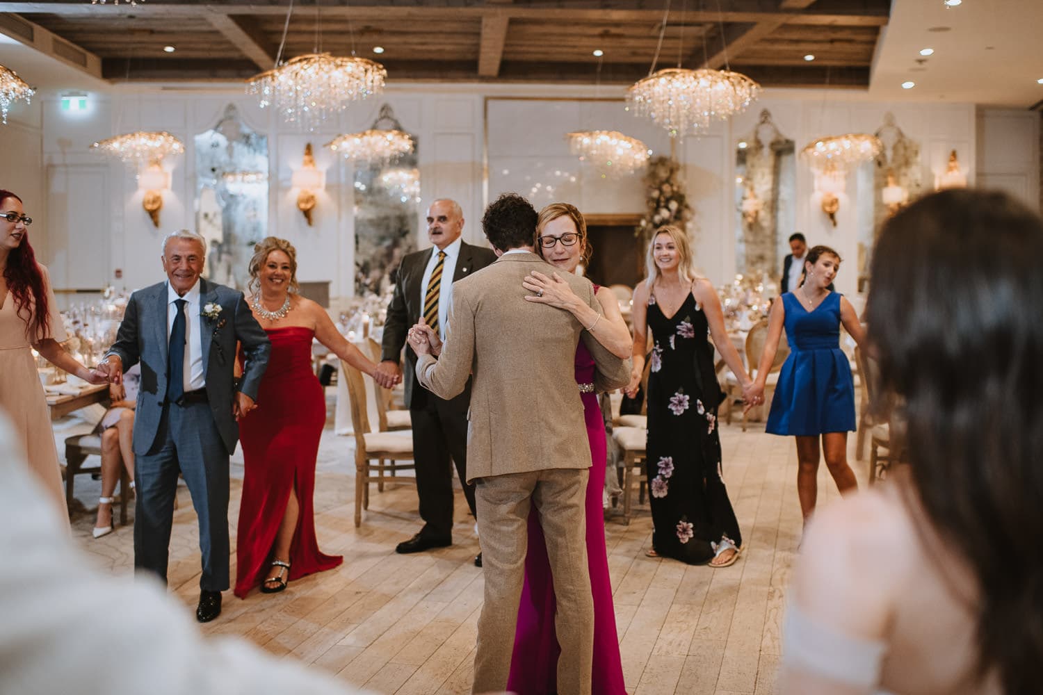 Elora mill mother son dance