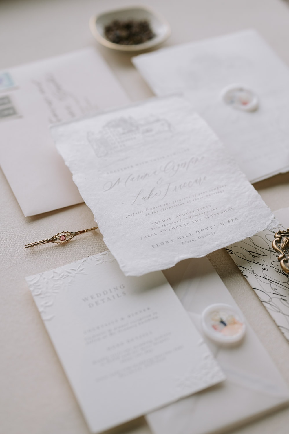 Wedding stationery