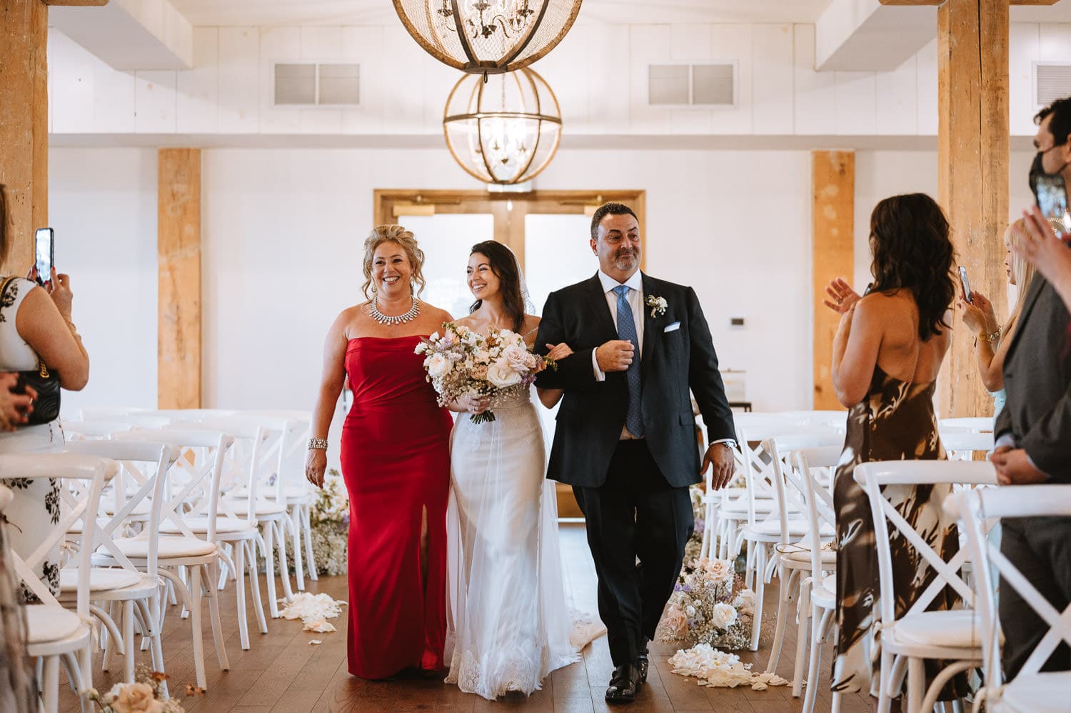 elora mill foundry chapel ceremony processional