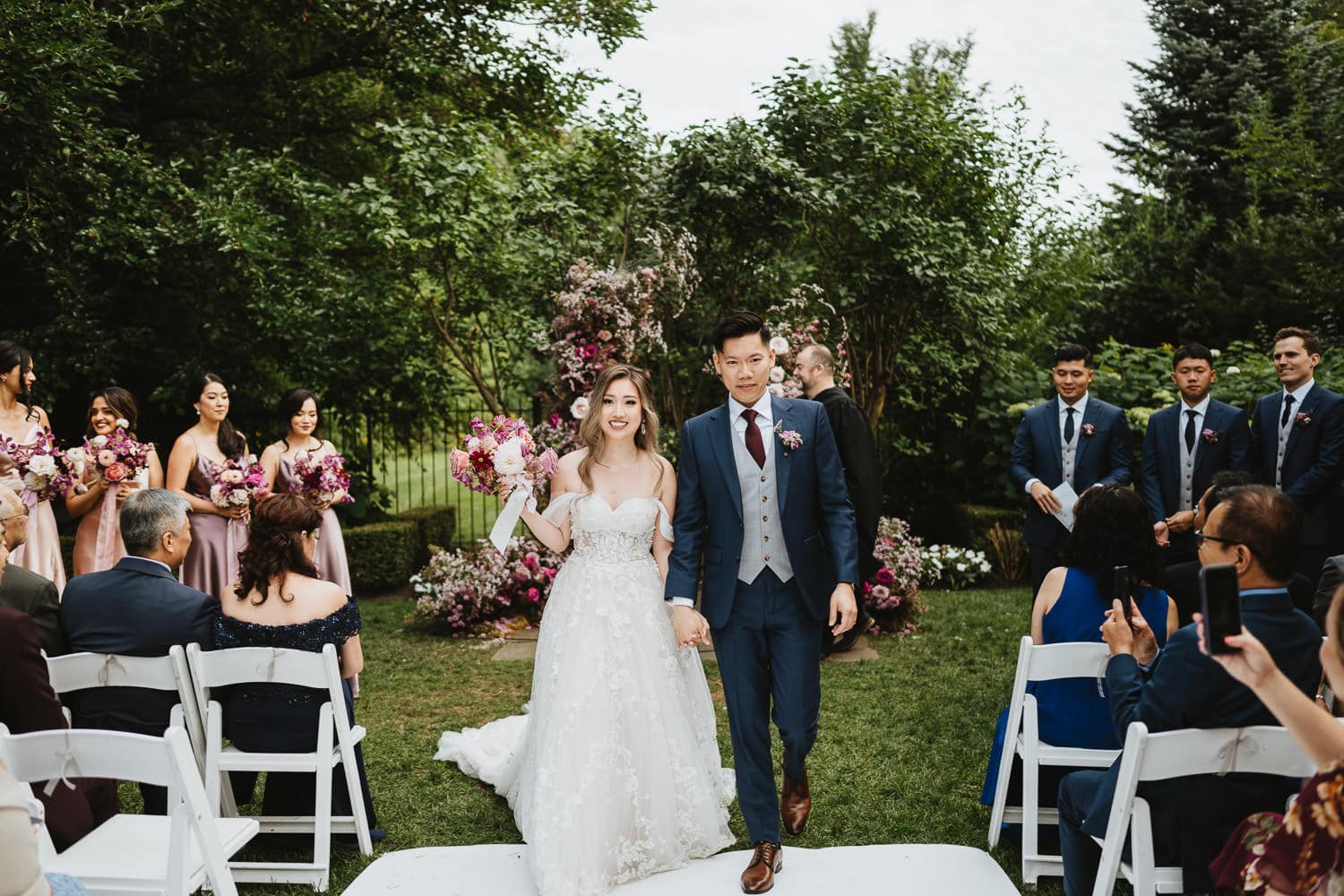 Graydon Hall Manor wedding ceremony