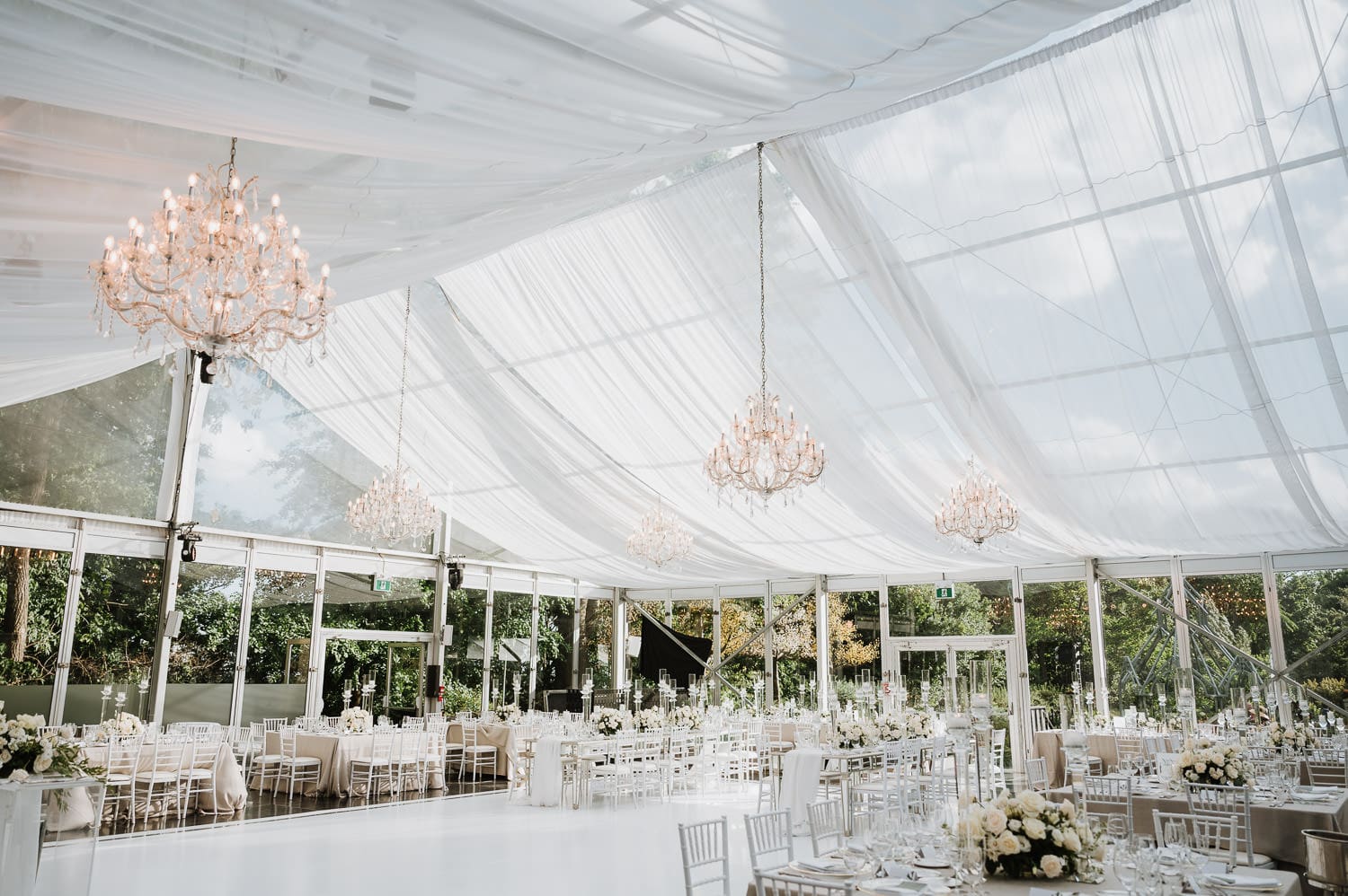 Casa Loma Glass Pavilion decor